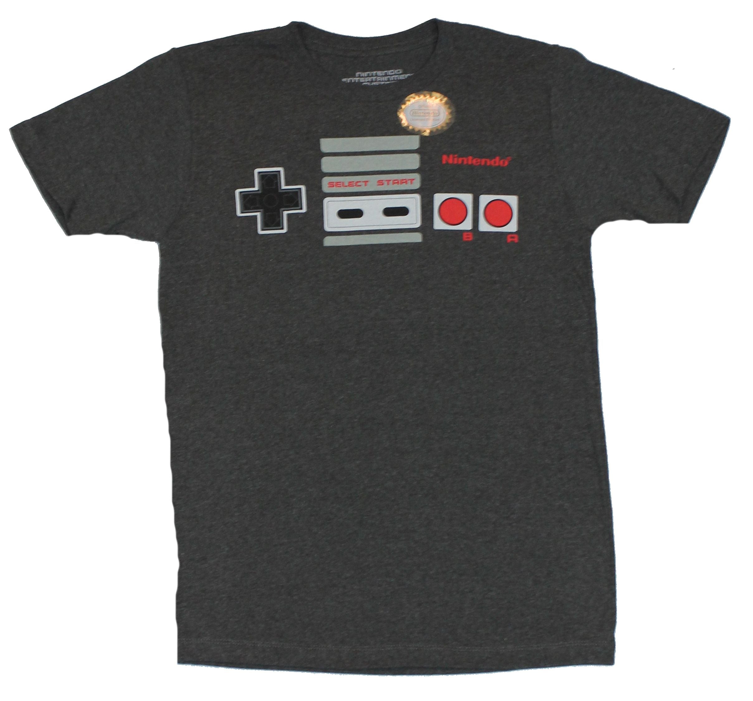 Nintendo NES Mens T-Shirt - Classic NES Controller Just the Buttons