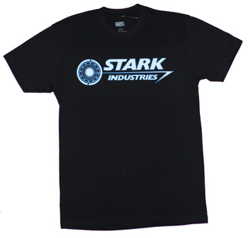 Iron Man Mens T-Shirt - Stark Industries Arc Reactor Style Logo