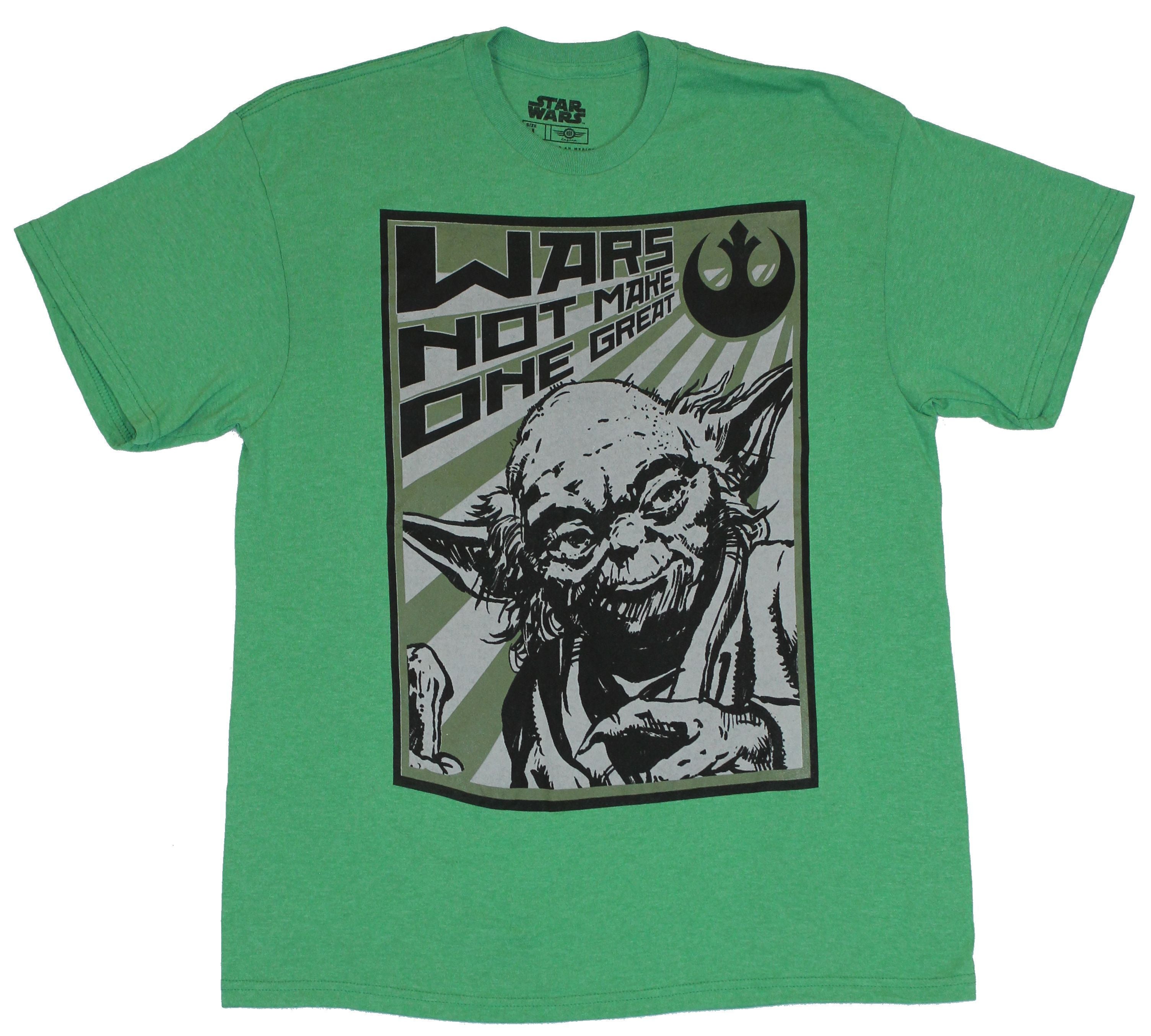 Yoda t shirt best sale mens