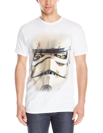 Star Wars Mens T-Shirt - Stormtrooper Tatooine Obi-Wan Eyes Reflection