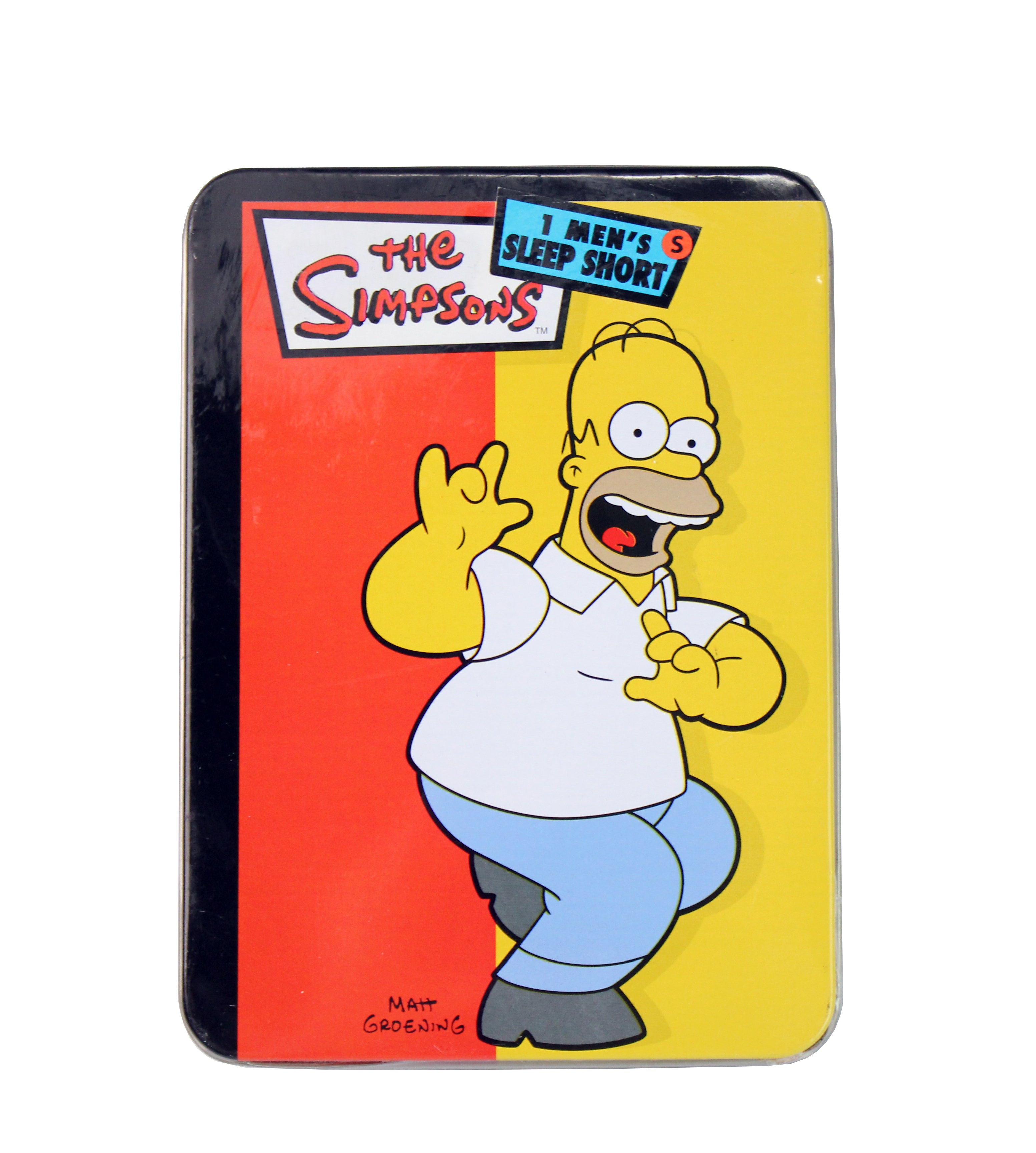 The Simpson Dancing Homer Boxer Shorts in Collectors Tin - Small