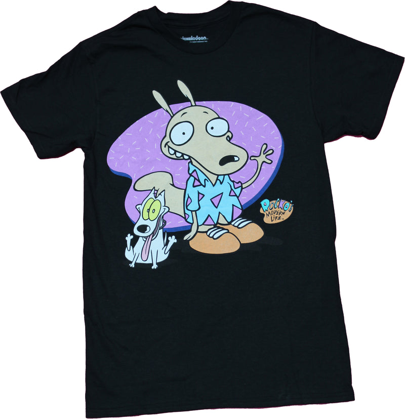 Rockos Modern Life Mesn T-Shirt - Rocko over  Palette