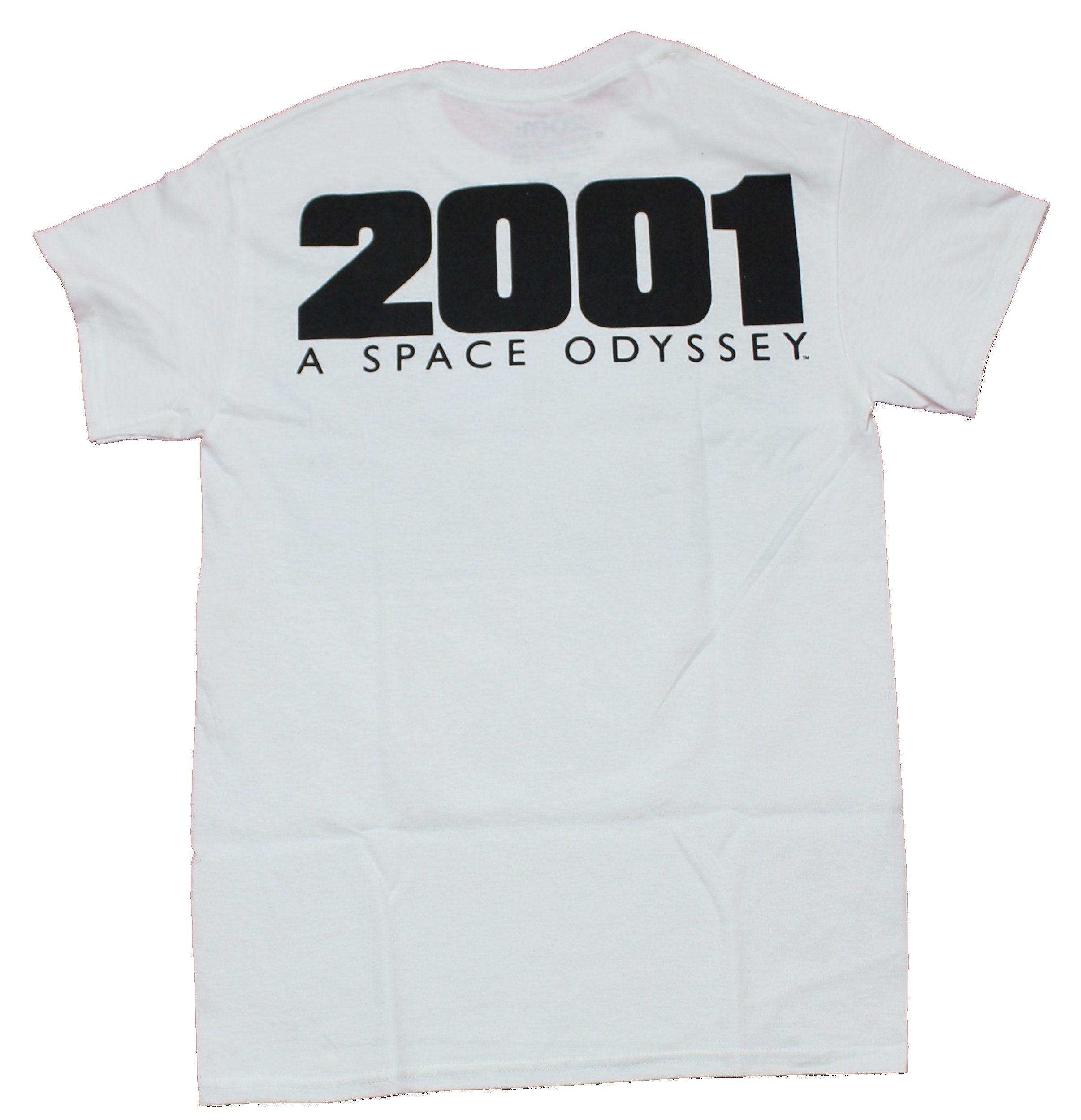 2001 A Space Odyssey Mens  T-Shirt - Photo Still Movie Box