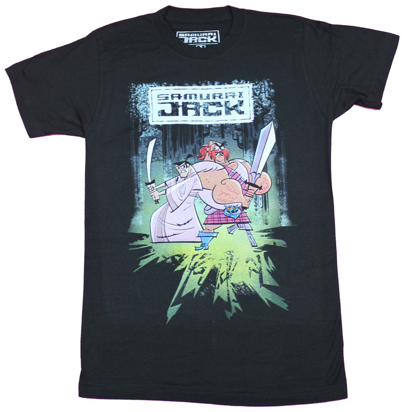 Samurai Jack Mens T-Shirt - Ready to Battle With The Scotsman