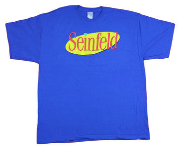Seinfeld Mens T-Shirt  - Classic title Screen Logo Image