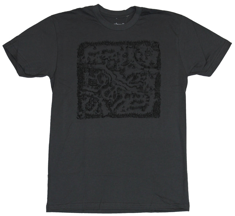 DOTA 2 Mens T-Shirt - Battlefield Map Image