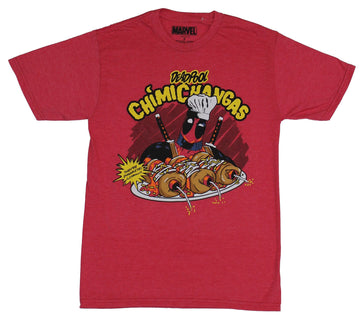 Deadpool (Marvel Comics) Mens T-Shirt - Deadpools Chimichanga's They're Dynamite