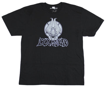 Dota 2 Mens T-Shirt - Doomed Demi hero Doom Rock Style Logo Image