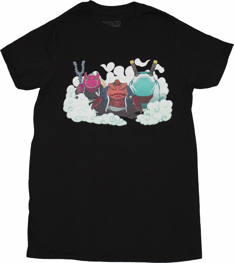 Naruto Shippuden Mens T-Shirt - Summoning Animals Image