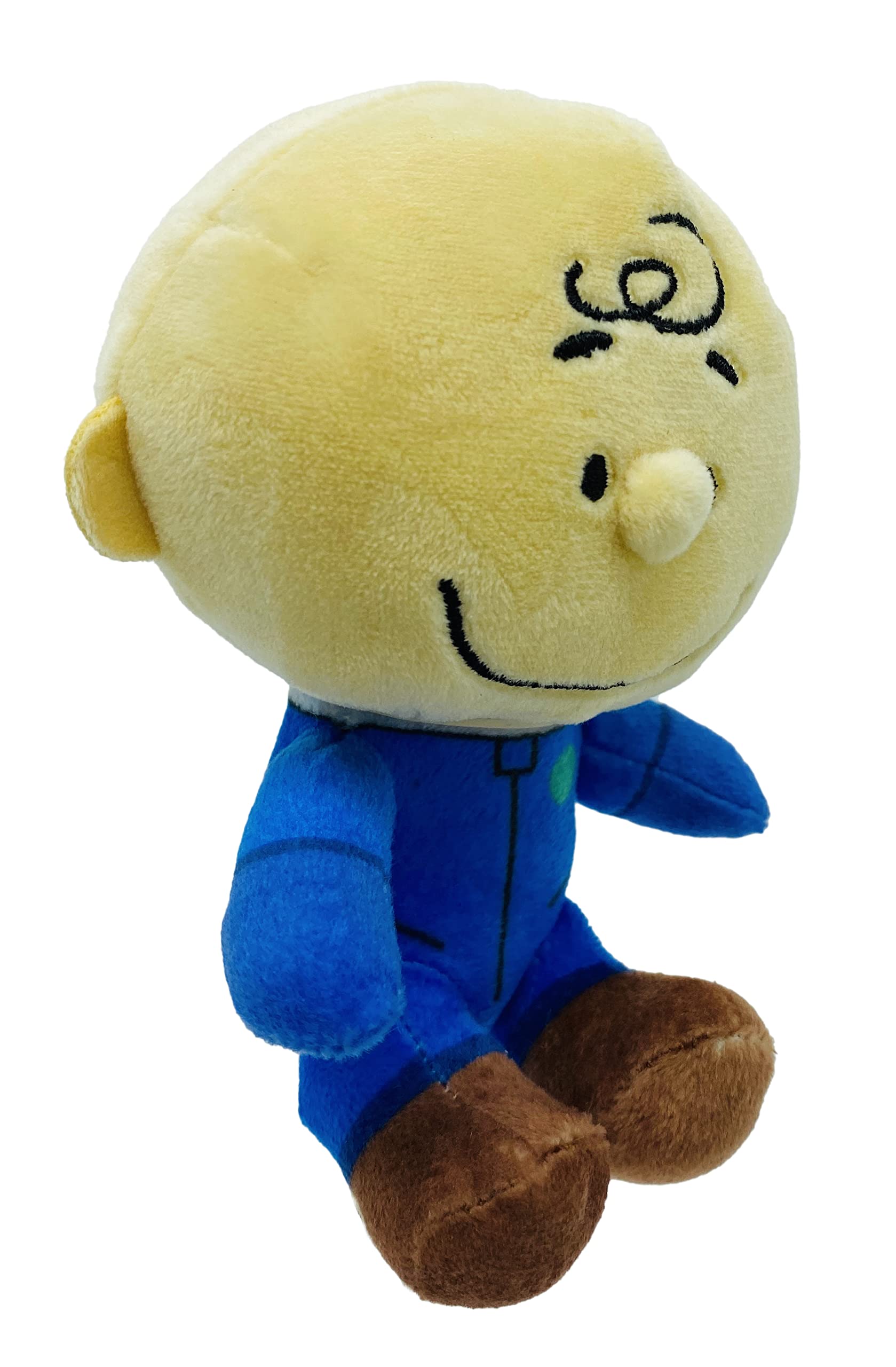 Jinx Official Peanuts Collectible Plush Charlie Brown, Excellent Plushie Toy for Toddlers & Preschool, Super Cute Blue Astronaut Snoopy Team