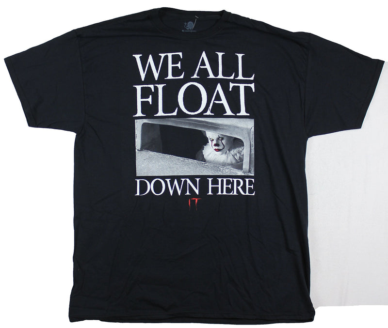 IT Stephen King's Mens T-Shirt - We All Float Down Here Sewer Smile - Inmyparentsbasement.com