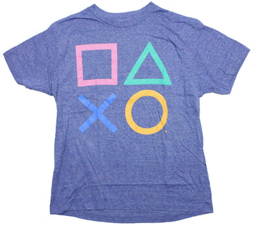 Playstation Mesn T-Shirt - Classic Controller Symbols