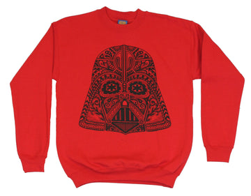 Star Wars Crewneck Sweatshirt -Darth Vader Sugar Skull Style Day of the Dead