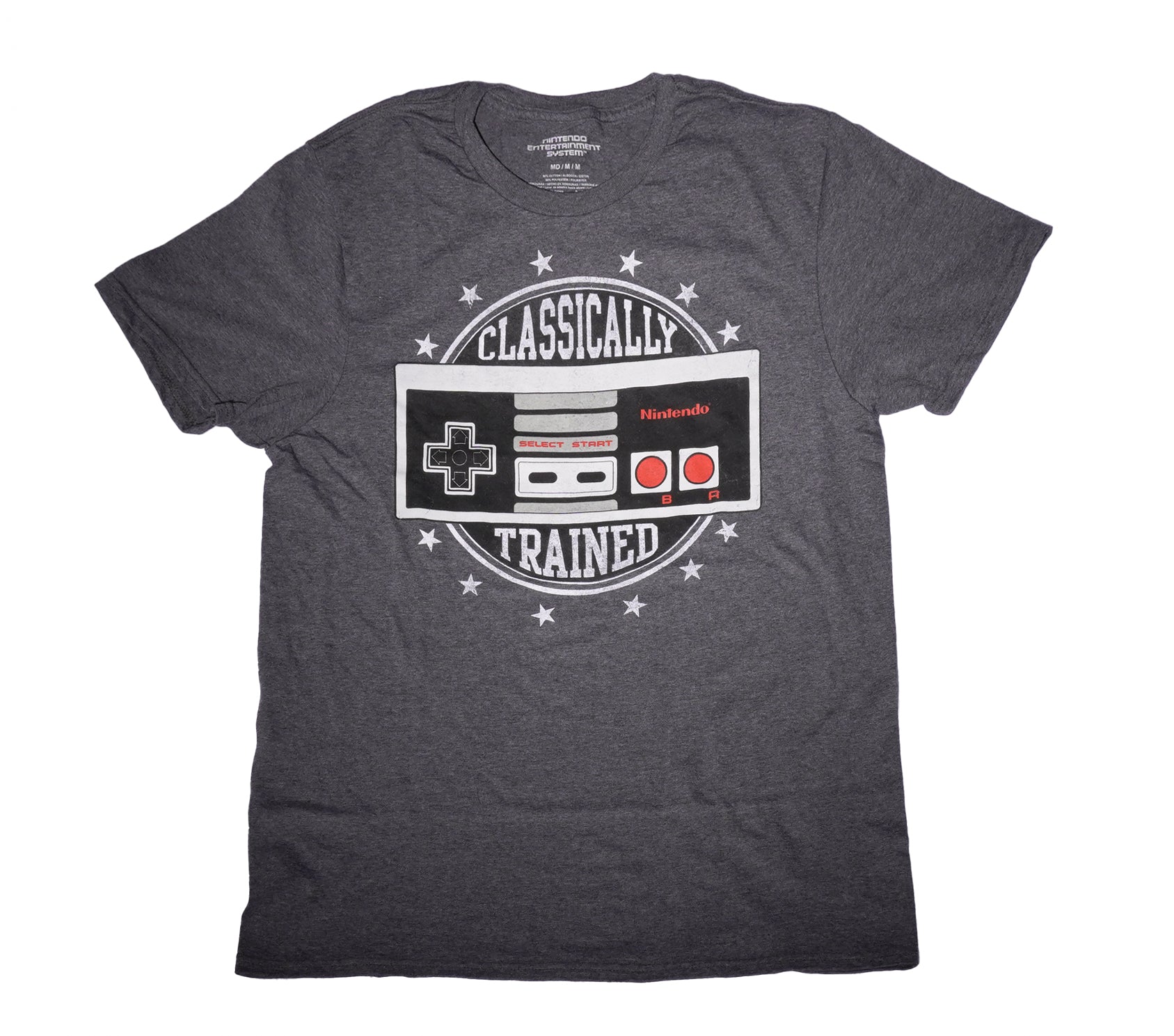 Nintendo Mens T-Shirt - Classically Trained Ornate NES Controller