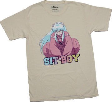 Inuyasha Mens T-Shirt - Inuyasha  Sit Boy