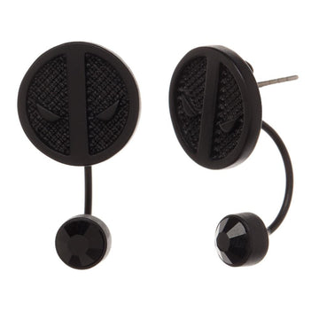 Deadpool Earrings Marvel Accessories - Marvel Earrings Deadpool Jewelry - Deadpool Gift