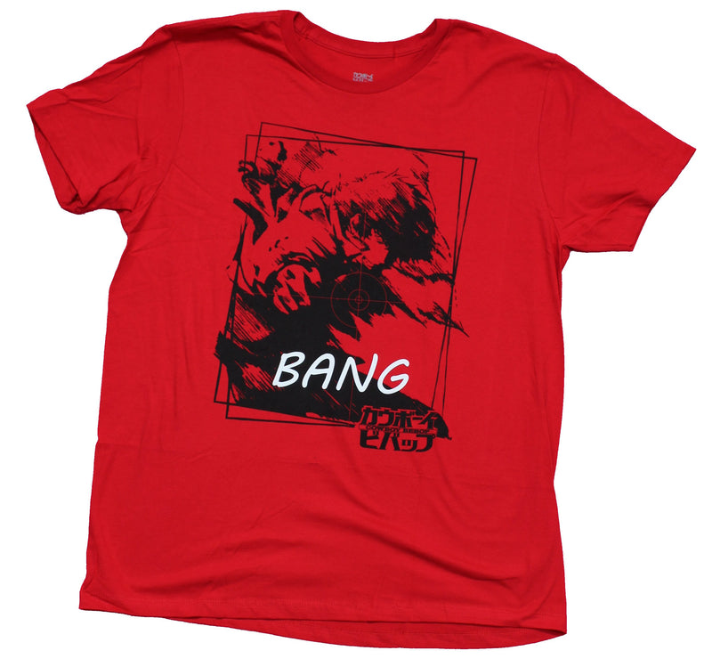 Cowboy Bebop Mens T-Shirt - Spike Bang Sketch Box