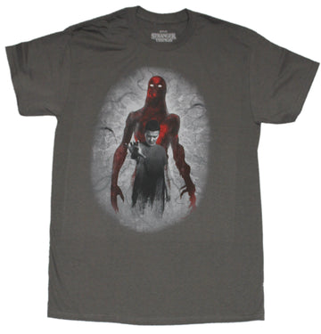 Stranger Things Mens T-Shirt - Red Vecna Over Eleven