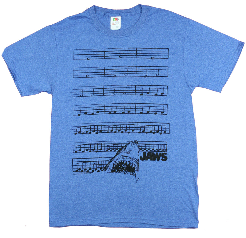 Jaws Mens T-Shirt - Dun Dun Dun Dun Music Image