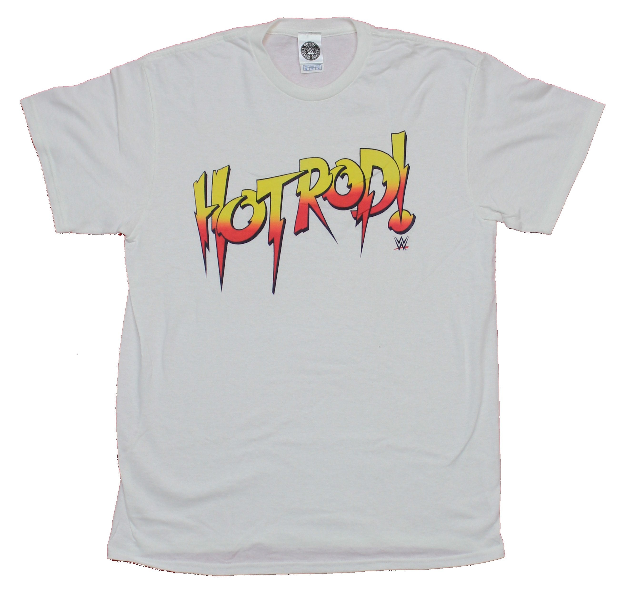 WWE Mens T-Shirt - Hot Rod! Rowdy Piper Logo Shirt