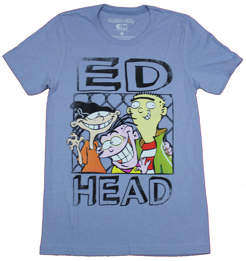 Ed Edd & Eddy Mens T-Shirt - Ed Head Heads in Box Image