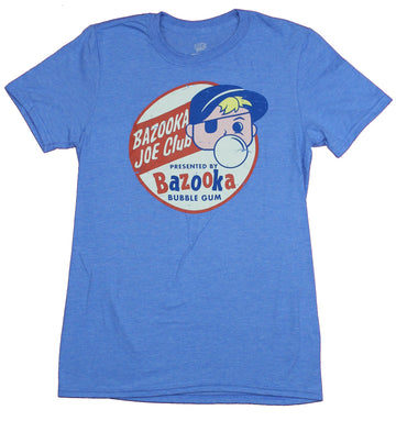 Bazooka Joe Mens T-Shirt- Funko Pop Style Bazooka Joe Club Logo