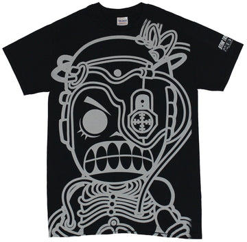 Star Trek Skele-Treks Mens T-Shirt - Giant Outlined Skele Borg Image