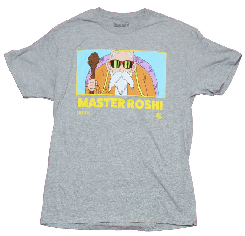Dragon Ball Z Mens T-Shirt - Master Roshi Picture Box Image