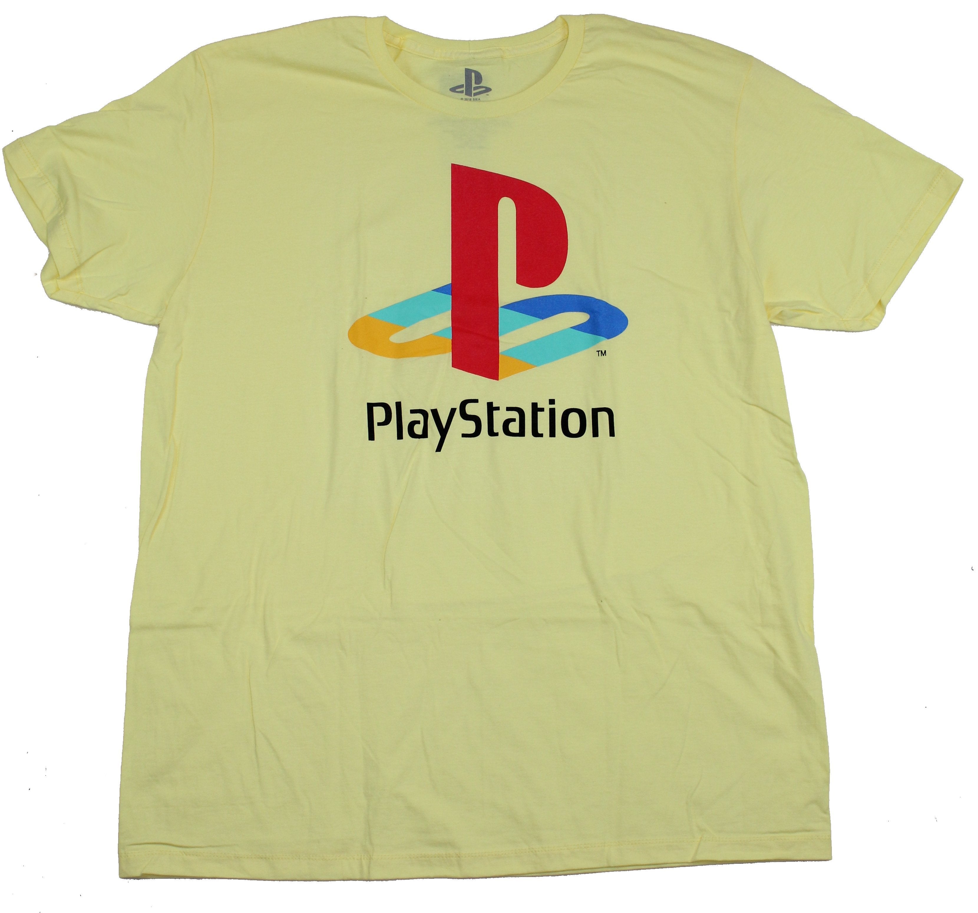 Playstation Mens T-Shirt - Classic Logo Image