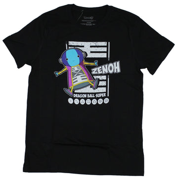 Dragon Ball Z Mens  T-Shirt -  Zeno! Colorful Guy On White Lines