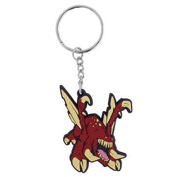JINX StarCraft II Zergling Rubber Key Chain (Multi-Color, One Size)