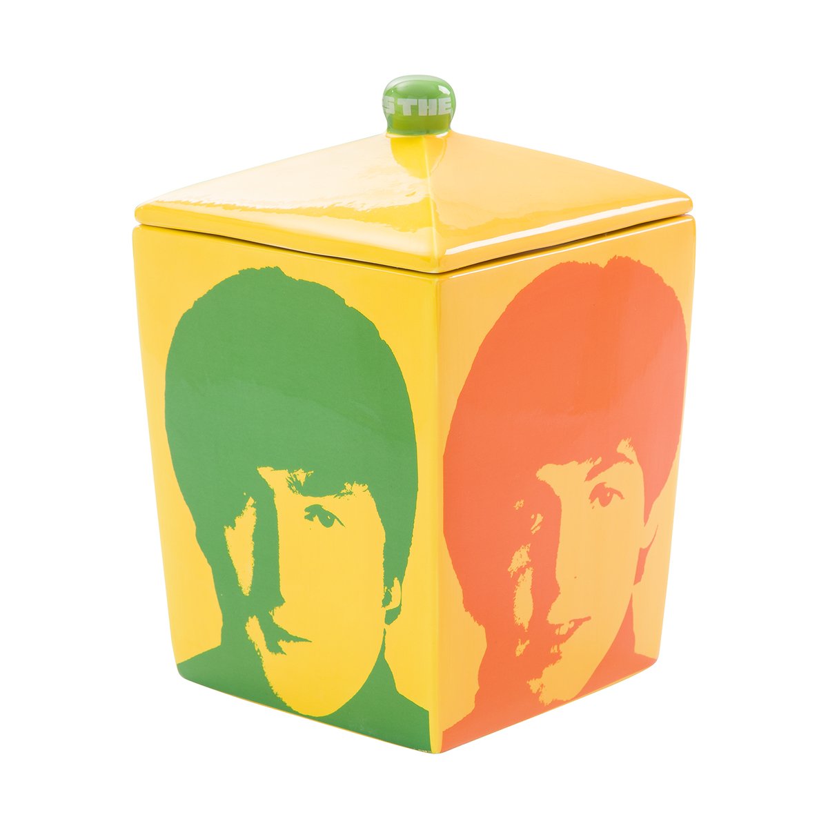 Vandor The Beatles Ceramic Cookie Jar, Multicolored
