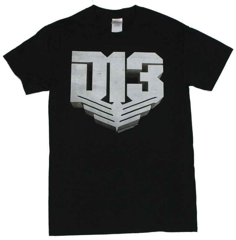 The Hunger  Games Mens T-Shirt - D13 District 13 Big Letter Winged Logo