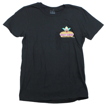 The Simpsons Mens T-Shirt - Kruty Burger Uniform Style Tee