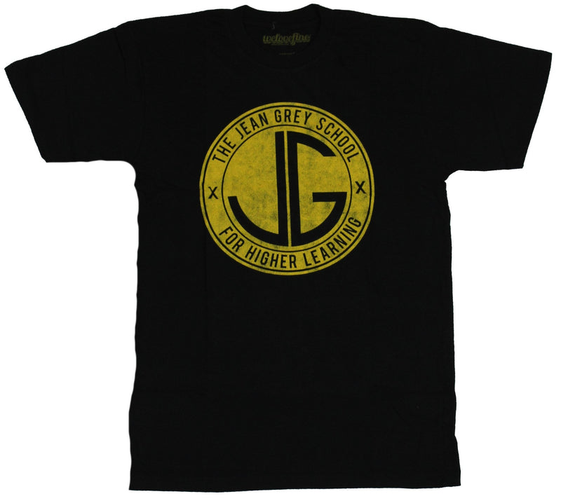 X-Men (Marvel Comics) Mens T-Shirt - Jean Grey School For Higher Learning Logo - Inmyparentsbasement.com