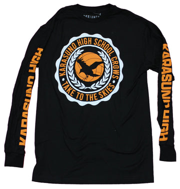 Haikyuu!! Mens Long Sleeve T-Shirt - Karasuno High School Take to the Skies