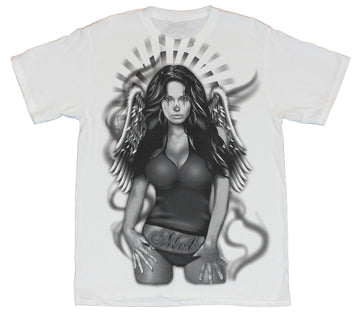 Mob Inc Mens T-Shirt  - Clown Angel Urban Wear Image