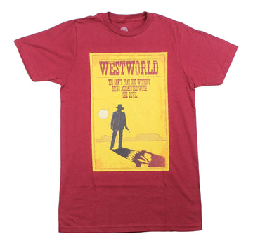 Westworld (HBO) Mens T-Shirt - Can't Play God Poster Image