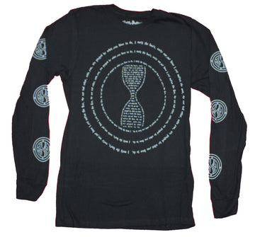 Harry Potter Long Sleeve Mens T-Shirt -  Hermione's Time Turner Spell Repeated