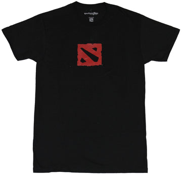 DOTA 2 Mens T-Shirt - Classic Red Square logo Image