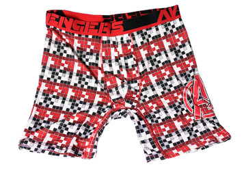 Marvel Avengers Red, White and Black Boxer Brief Mens Underwear