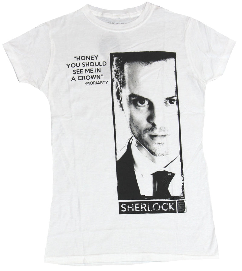 Sherlock (BBC TV Series) Girls Juniors T-Shirt - Honey You Should See ME Quote