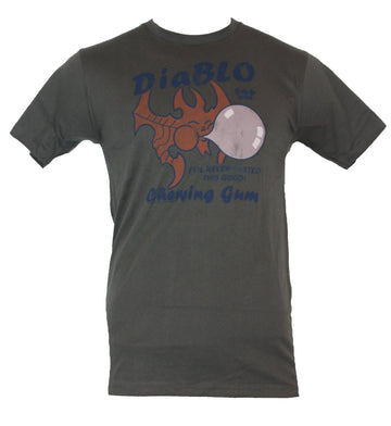 Diablo III Mens T-Shirt - Chewing Gum Image "Evil Never Tasted This Good"