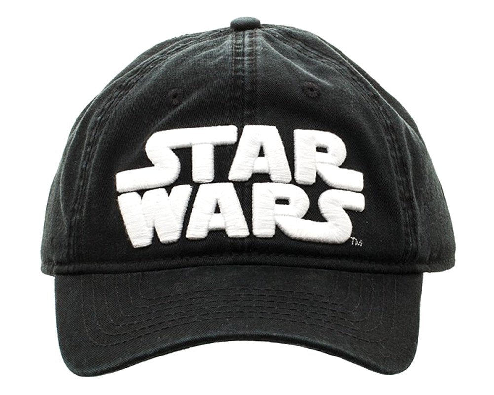 STAR WARS Logo Black Adjustable Cap