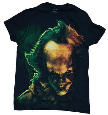 It  Mens T-Shirt - Glowing  Yellow Giant Side Face Image