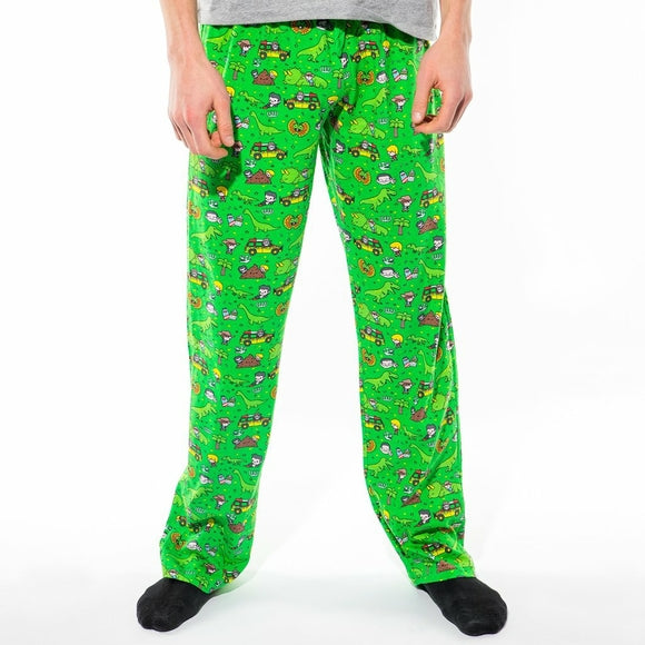 Loot Crate Jurassic Park Graphic Lounge Pajama Pants SMALL
