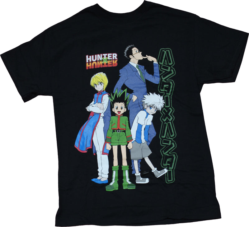 Hunter X Hunter Mens T-Shirt - Sding Group Next To Kanji
