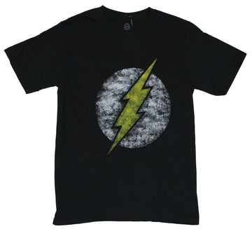 Flash (DC Comics) Mens T-Shirt  - Classic Distressed Logo Image