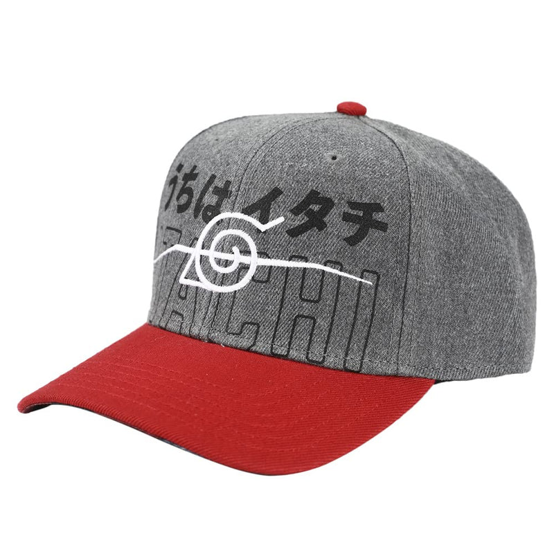 Bioworld Naruto Itachi Anti Leaf Village Slouch Snapback Hat for Men - Inmyparentsbasement.com