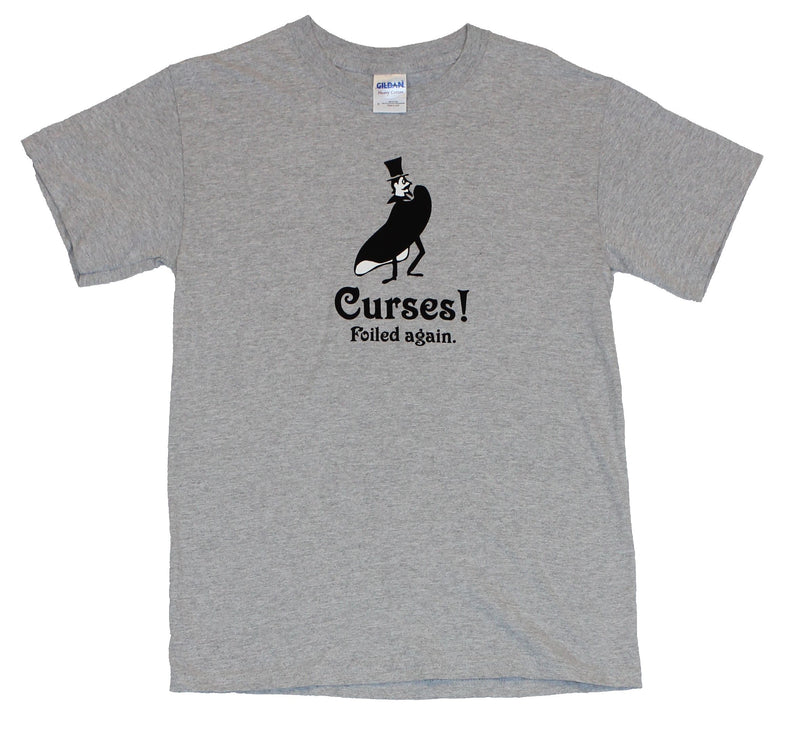Classic Bad Guy Mens T-Shirt  - Curses Foiled Again
